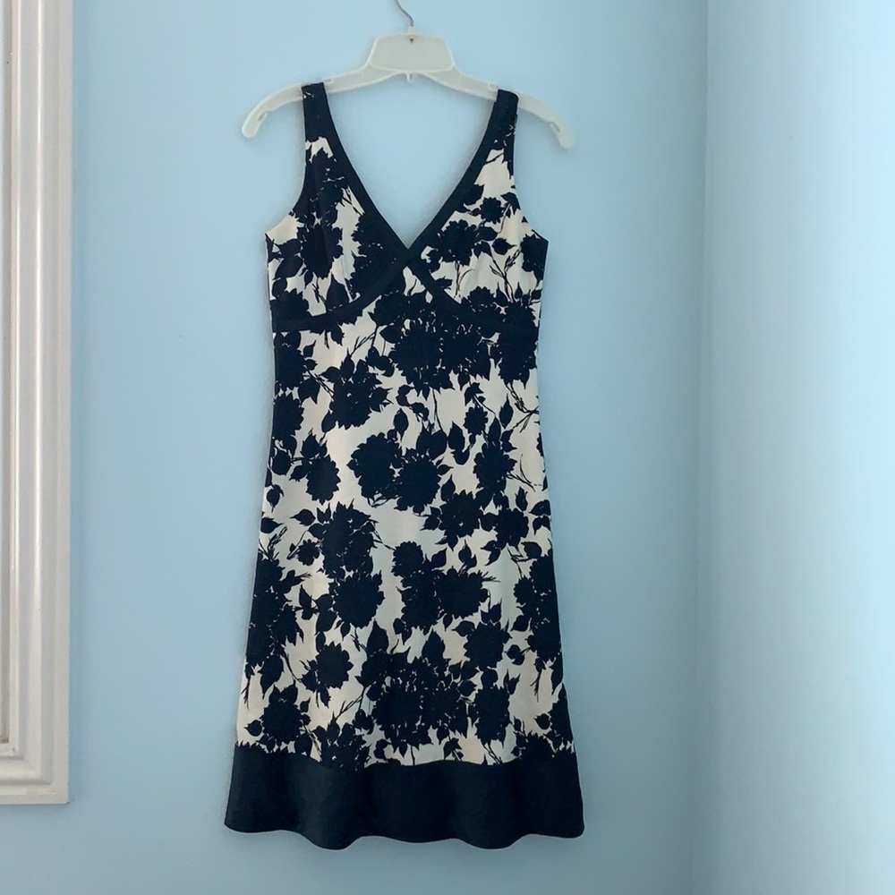 J.Crew V-neck Linen Floral Dress